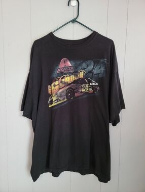 Jeff Gordon Men's Shirt XXL Black Short Sleeve Racing